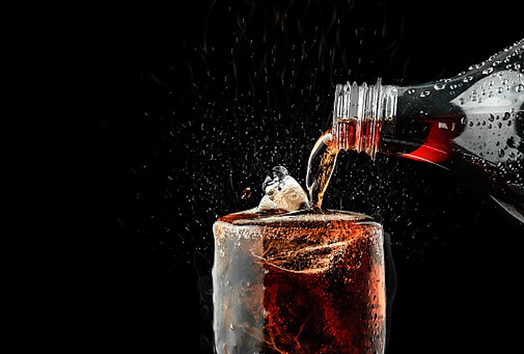 Cola mit Aspartam gesüßt